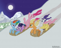 142101816_-_applejack_artist_Whitehawke_derpy_derpy_hooves_Ditzy_Doo_fluttershy_moon_pinkie_pie_rainbow_dash_rarity_sled_sledding_sleds_Toboggan_twilight_sparkle_winter.