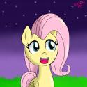 1894fluttershy_beautiful_night_by_icebreak23-d4tzgd2.