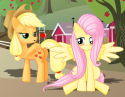 2156applejack_and_fluttershy_by_dcencia-d4bdgnk.