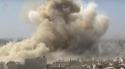 41636_Damascus__War_crime__Violent_extermination_bombing_of_civilians_in_Darayya__SNN_-02.