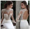 44364_Vestidos-De-Noiva-2014-New-Arrival-Sexy-Long-Sleeves-Sheer-Lace-Mermaid-Wedding-Dresses-Satin-Bridal_jpg_350x350.