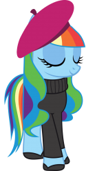 474993238_-_absurd_res_beatnik_beret_highres_rainbow_dash_recolor_sweater_vector.