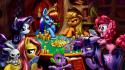 5098713_-_Angel_Bunny_applejack_artist3Aharwick_element_of_magic_fluttershy_mane_six_parody_pinkie_pie_poker_ponies_playing_poker_rainbow_dash_rarity_spike_twilight_sparkle.