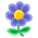 55658_Blue-Flower-icon.