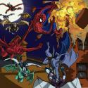 5862Gargoyles_with_Spiderman_by_Terpsichoreus.