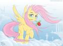 6118fluttershy_in_the_clouds_by_yoorporick-d3act4u.
