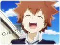 6129Tsuna_Laughs.