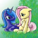 655princess_luna_and_fluttershy_by_mast88-d3922j6.