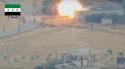 6806_Hama__FSA_Division_13_destroys_a_truck_in_Qalat_Mirza_with_missile__FSA13_-04.