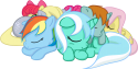 7179pony_pile_by_moongazeponies-d3hvr93.