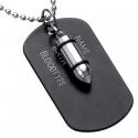 7292Unique-RnB-Mens-Black-Bullet-Dog-Tag-Pendant-Dogtag-Chain-main.