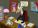 7357artist3Aparadigm_pizza_celestia_chaos_hope_poster_luna_office_organized_twilight_sparkle.