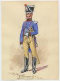 81232e_Houzards_officers_tenue_de_Roure.