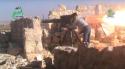 90074_Aleppo__Zanki_Movement_destroys_a_T72_tank_with_missile_on_Handarat_front__Zanki_-01.
