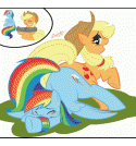 9012732549_-_Applejack_Friendship_is_magic_My_Little_Pony_Rainbow_Dash_animated_zajice.