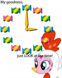 954374866_-_candy_chicken_clock_look_at_the_time_look_what_I_did_pinkie_pie_time_is_candy.