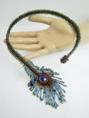 95547_one_of_a_kind_peacock_feather_seed_bead_torc_necklace_by_7PM_boutique.