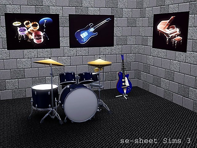 6 paintings at Se-Sheet Sims3